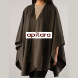 Capa baby alpaca marrón