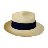 Sombrero Panama Hat crochet cinta plisada