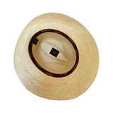 Sombrero Panama Hat crochet cinta plisada