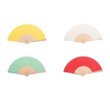 Abanico madera colores