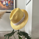 Sombrero Panama Hat Amarillo
