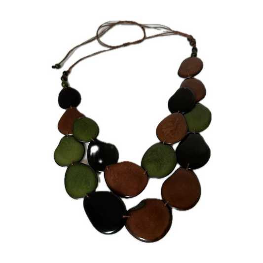 Collar Tagua Verde