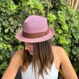 Sombrero Panama Hat Lila