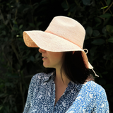 Sombrero Mujer Enrollable Rosa