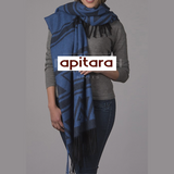 Capa baby alpaca azul