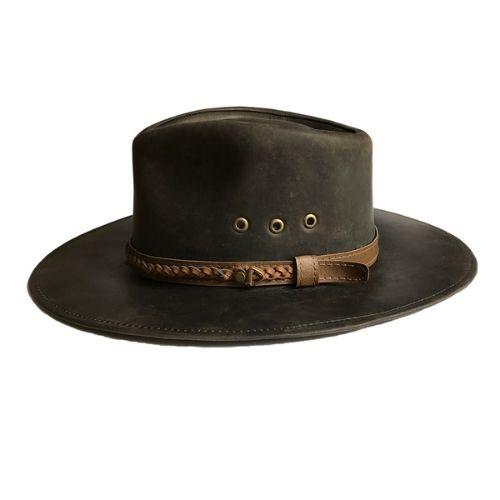 sombrero cuero