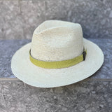 Sombrero Cinta Cuero de Salmón