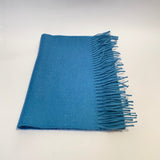 Bufanda baby alpaca azulino