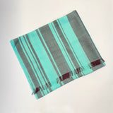 Echarpe fino baby alpaca + seda | Turquesa II