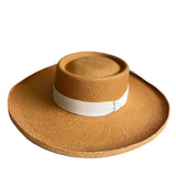 sombrero mujer boater